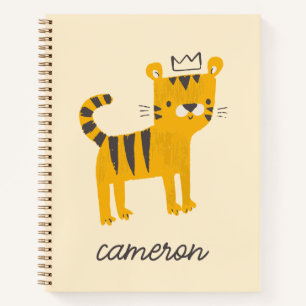 Wild One Tiger Cat Notebook