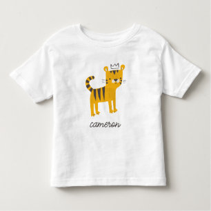 Wild One Tiger Cat Toddler T-Shirt
