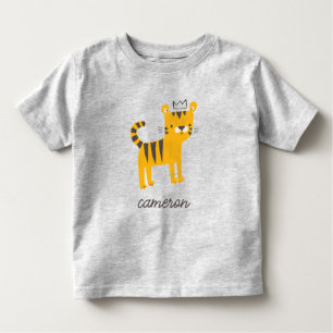 Wild One Tiger Cat Toddler T-Shirt