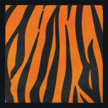 Wild Orange Black Tiger Stripes Animal Print<br><div class="desc">This fashionable and trendy pattern is perfect for the stylish fashionista. It features a classic print of black and bright orange tigers stripes with a modern twist. It's cool, fun, and playful! ***IMPORTANT DESIGN NOTE: For any custom design request such as matching product requests, color changes, placement changes, or any...</div>