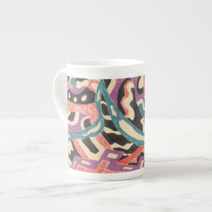 "Wild" Original Abstract Bone China Mug