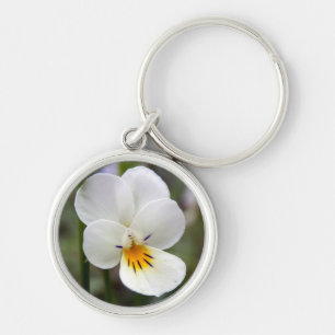 Wild Pansy Key Ring