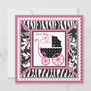 Wild Patchwork Invitation Square