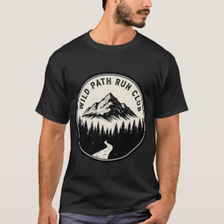 Wild Path Run Club - Vintage Trail Running & Mount T-Shirt