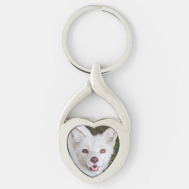 Wild Paws Coconut Metal Keychain (Front)