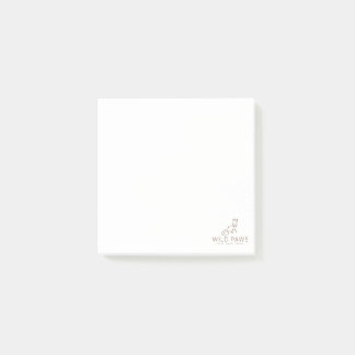 Wild Paws Post-It Notes