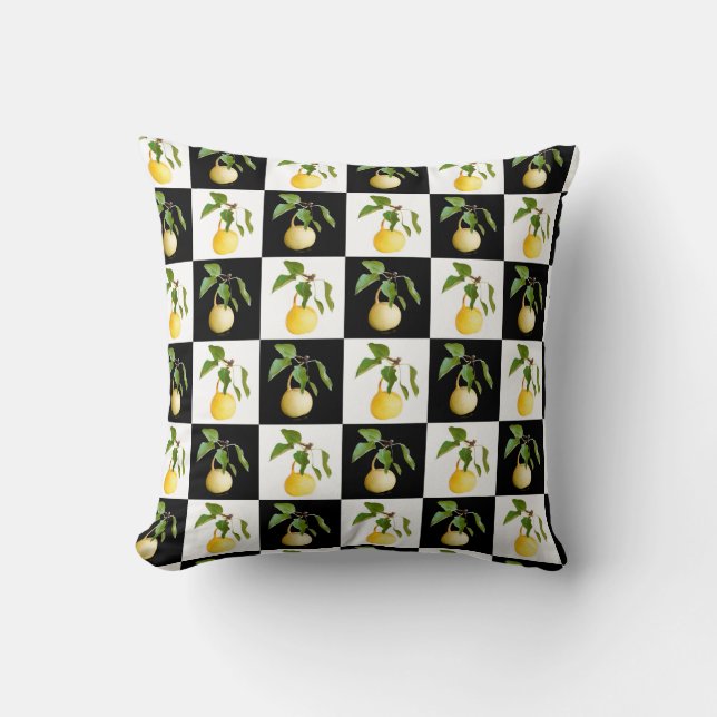 Wild pears cushion (Front)