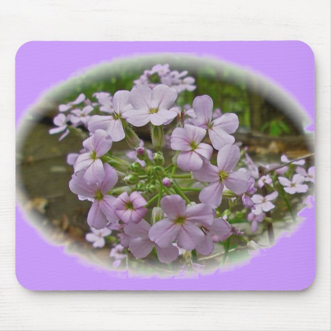 Wild Phlox Mousepad (Front)