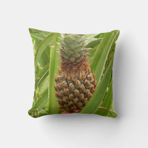 Wild Pineapple Tropical Fruit in Nature Cushion