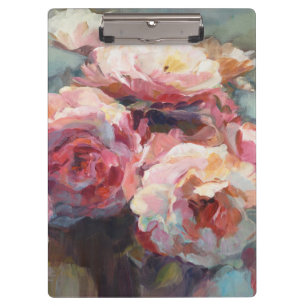 Wild Pink Roses Clipboard