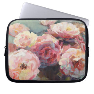Wild Pink Roses Laptop Sleeve