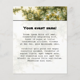 Wild Plant - Mandelbrot Fractal Art Flyer