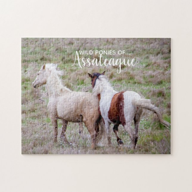Wild Ponies of Assateague Jigsaw Puzzle (Horizontal)