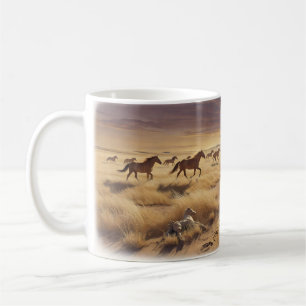 Wild Prairie Sunset Two Souls Together Mug