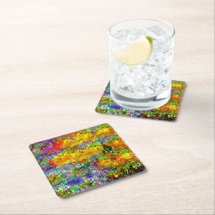 Wild print Paper Coaster