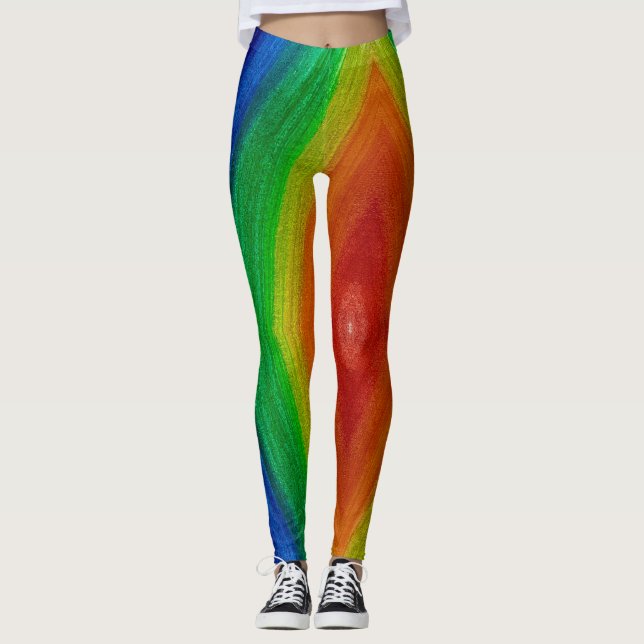 Wild Prism Art Leggings (Front)