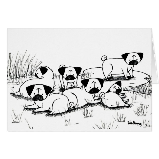 Wild Pug Grumble (Front Horizontal)