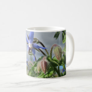 Wild Purple-Blue Orchid Elegance Coffee Mug
