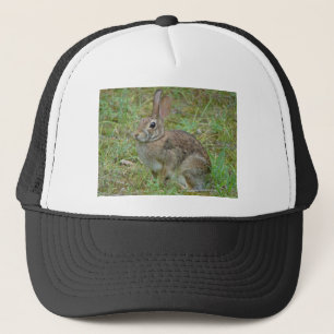 Wild Rabbit Eastern Cottontail II Apparel & Gifts Trucker Hat