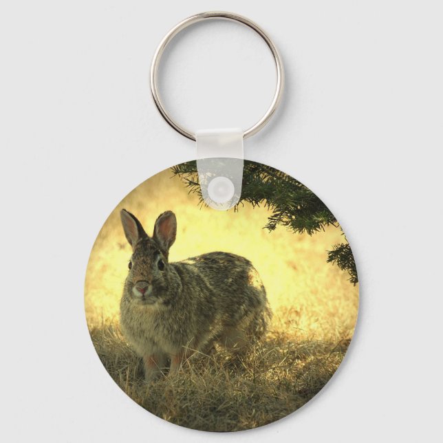 Wild Rabbits Keychain (Front)