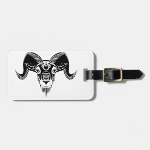 wild ram luggage tag