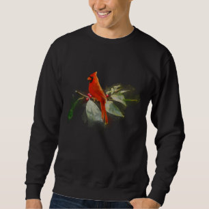 Wild Red Cardinal Bird Sweatshirt