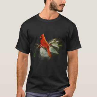 Wild Red Cardinal Bird T-Shirt