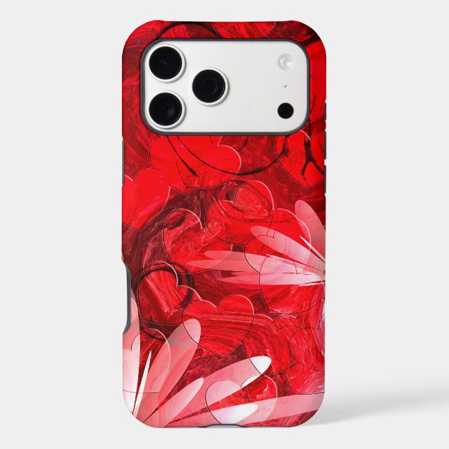 Wild Red Dream iPhone Case (Back)