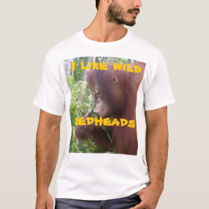 Wild Redhead Girlfriend Humour T-Shirt