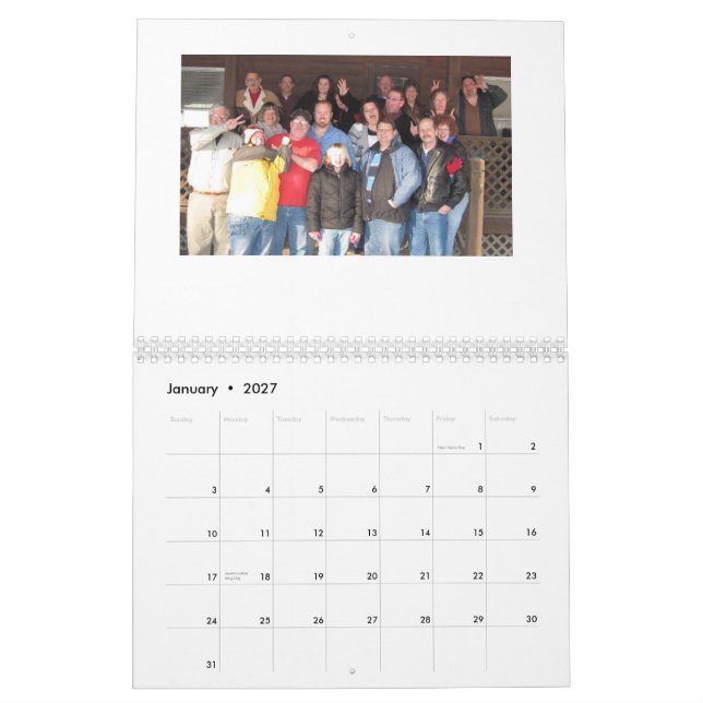 Wild Rhinos Calendar (Jan 2027)
