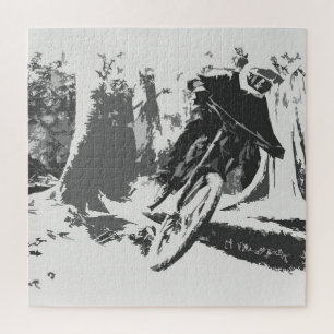 Wild Ride! - BMX Racer Jigsaw Puzzle