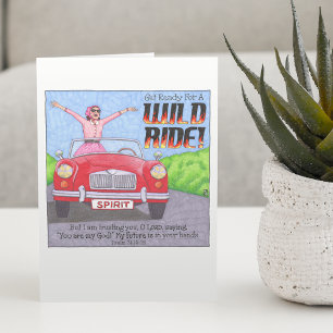 Wild Ride Encouragement Card