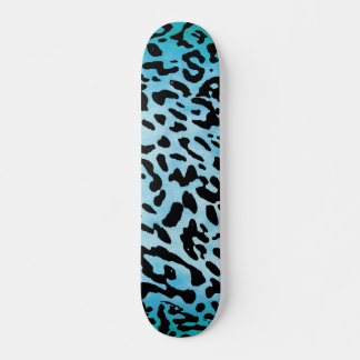 Wild Ride: Leopard Skin Printed 7 3/4 Skateboard