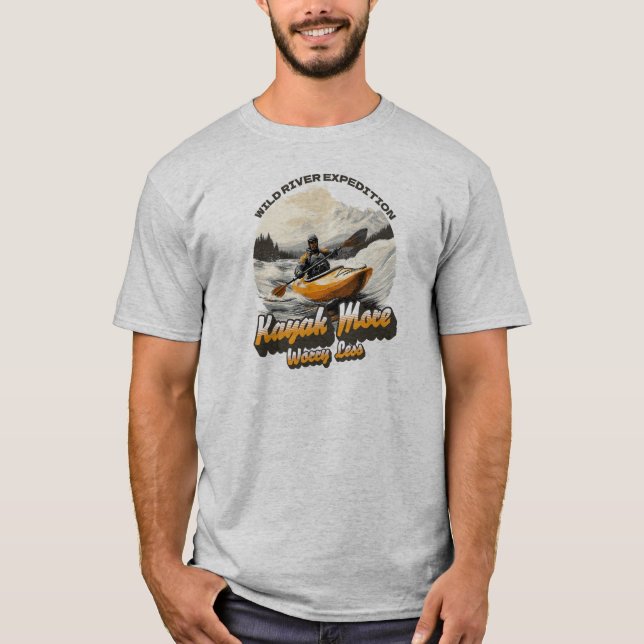 Wild River Expedition, Kayaking T-shirt (Front)