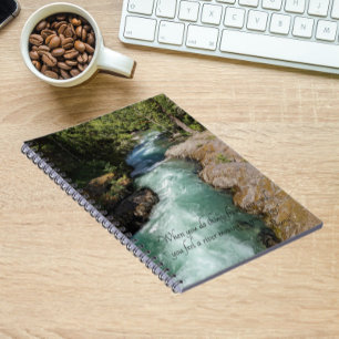 Wild River Rumi Poetry Verse Notebook