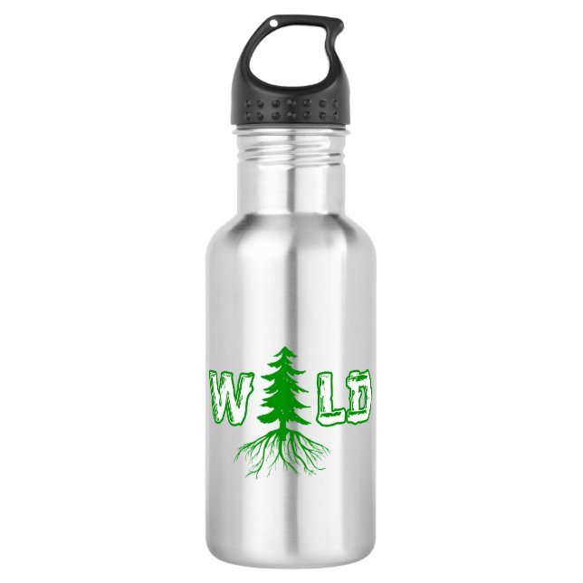 Wild Roots Outdoors 532 Ml Water Bottle (Front)