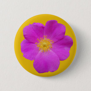 Wild Rose 2 6 Cm Round Badge