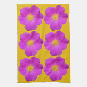 Wild Rose 2 Tea Towel