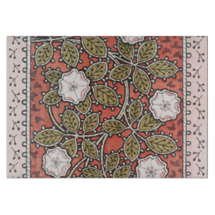 Wild Rose Art Illustration Flower Vintage Cutting Board