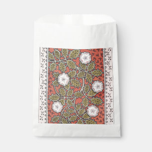 Wild Rose Art Illustration Flower Vintage Favour Bag