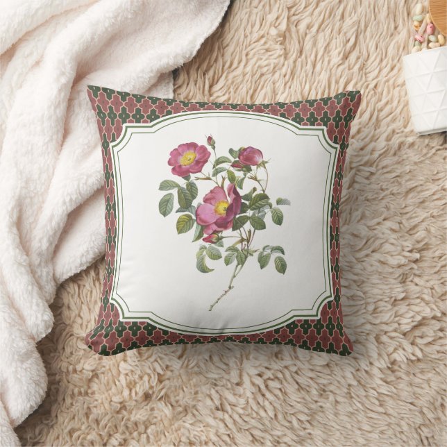 Wild Rose Countryside Cushion (Blanket)