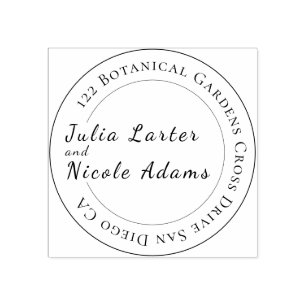 Wild Rose Floral Petals Garden Affair Wedding Rubber Stamp