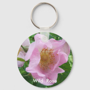 Wild  Rose Keychain