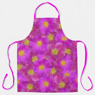 Wild Rose Seamless Pattern Apron