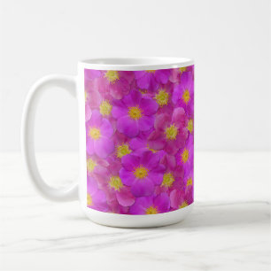 Wild Rose Seamless Pattern Coffee Mug