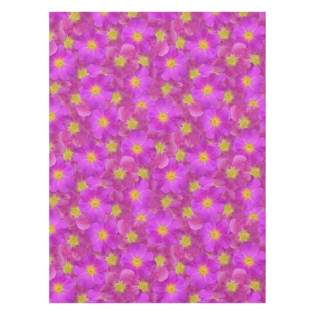 Wild Rose Seamless Pattern Tablecloth (Front)