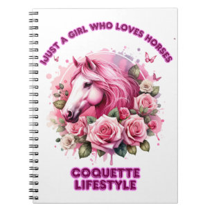 "Wild Rose Spirit"Coquette Notebook