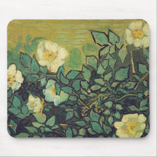 Wild Roses,1890. Vincent van Gogh. Mouse Pad