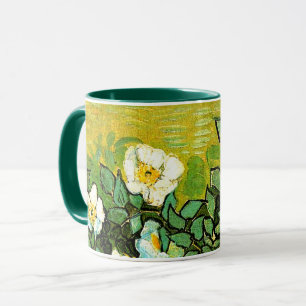 Wild Roses, beautiful painting by Vincent van Gogh Mug