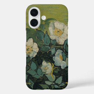Wild Roses by Vincent van Gogh iPhone 16 Case